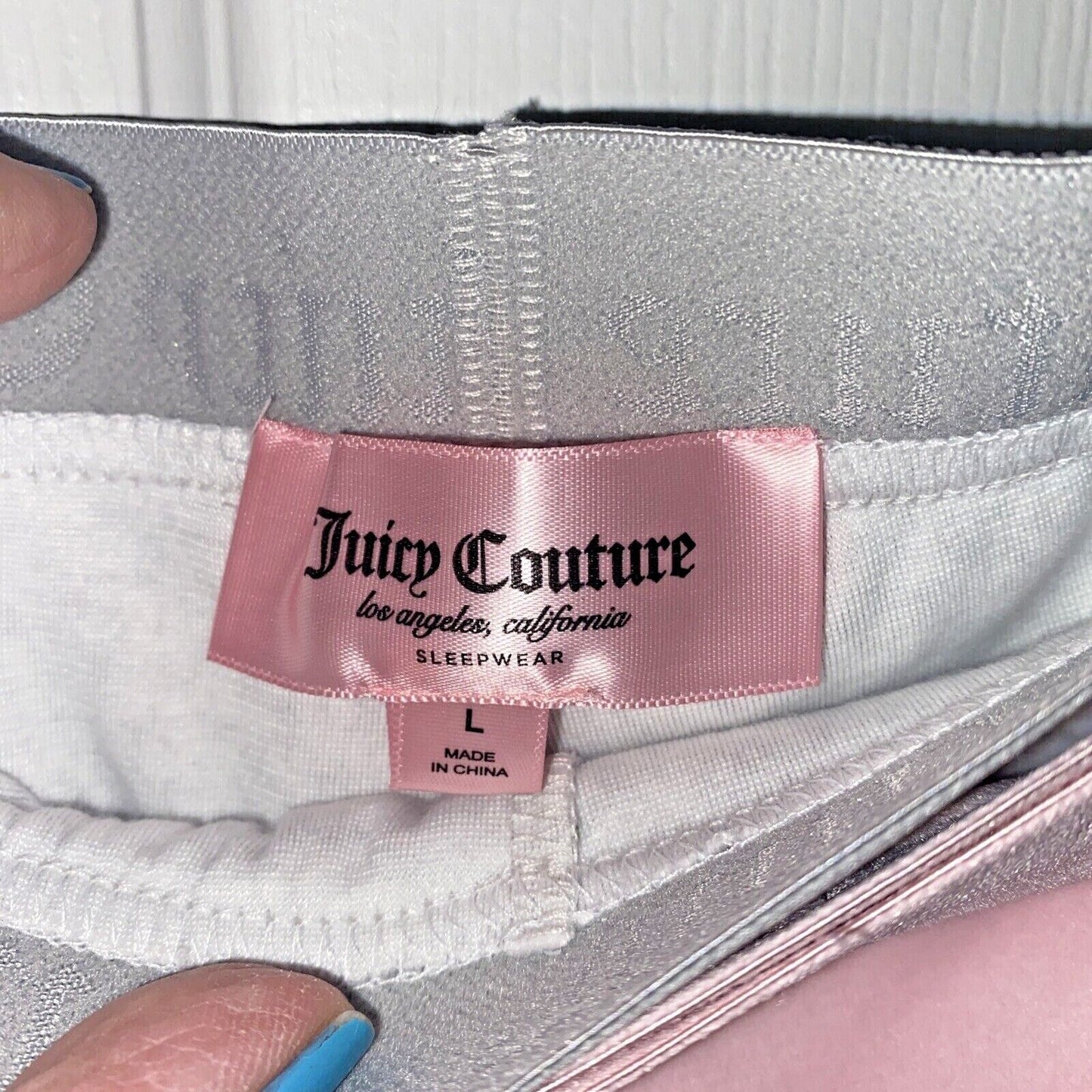 JUICY COUTURE Sleepwear Velour Shorts~Style JC1751~2 Pair ~ All sizes~~REAR FIND