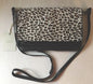 IL DUCA DESIGNED & MADE IN ITALY HANDBAG 👜 BLACK CHEETAH HAIR CALF NEW