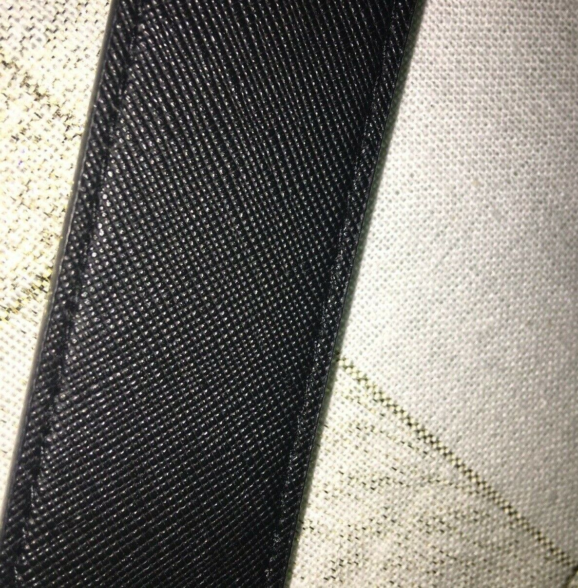 MICHAEL KORS BELT BLACK TO BLACK MK LOGO TWIST REVSESIBLE SILVER BUCKLE MSRP $58