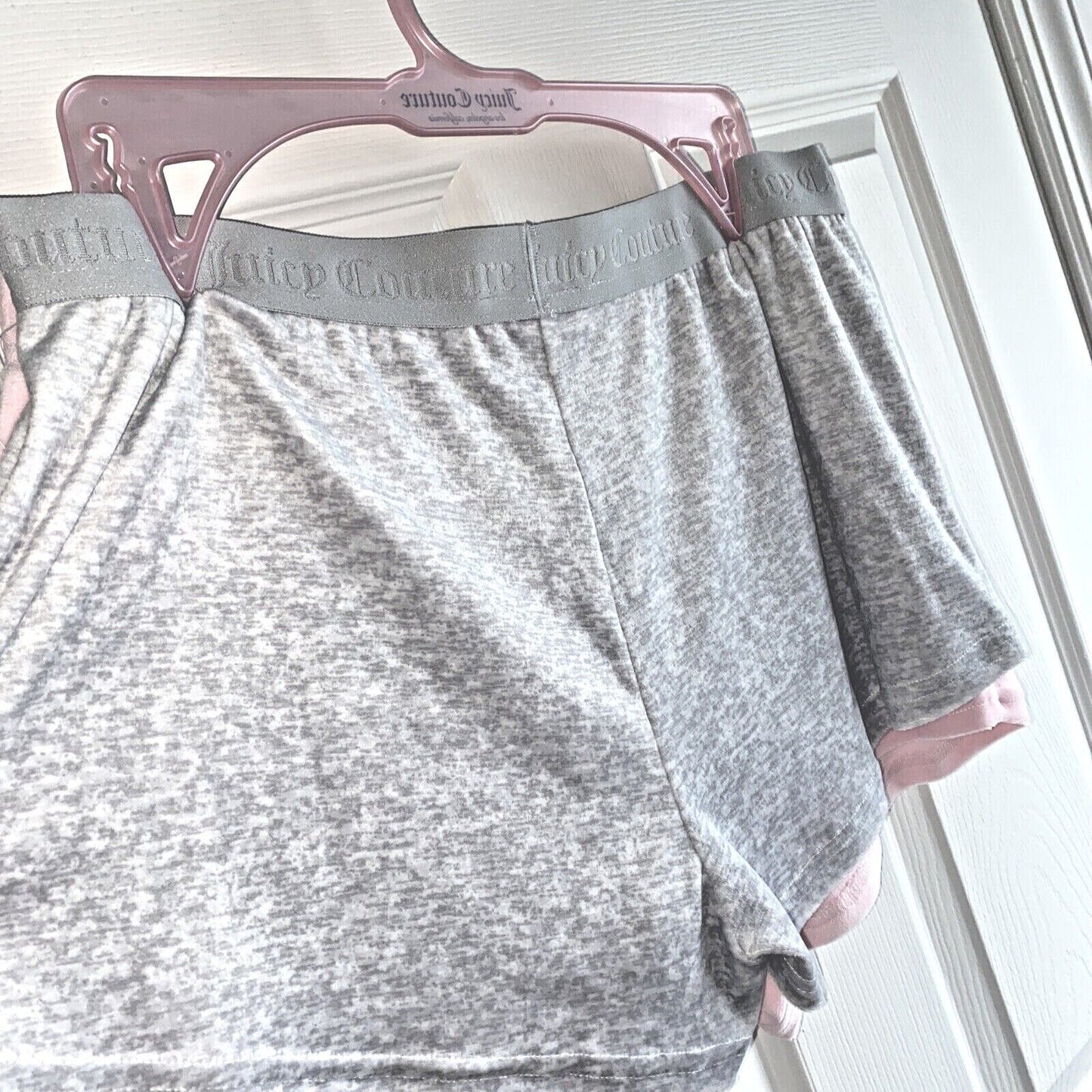 JUICY COUTURE Sleepwear Velour Shorts~Style JC1751~2 Pair ~ All sizes~~REAR FIND