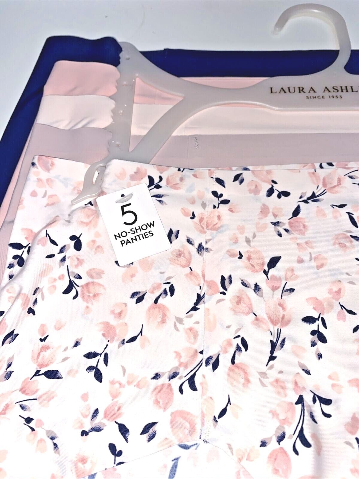 LAURA ASHLEY~5 Pack FIT PANTIES~MULTICOLOR~ STYLE # LS9549~ALL SIZES~GREAT FIT!