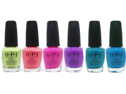OPI Neon Collection Summer 2019 Nail Lacquer Vibrant Colors-You Can Choose 0.5oz
