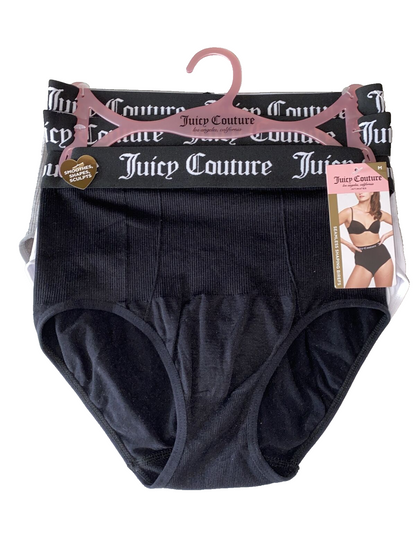 Juicy Couture 3Pack  Shorts Seamless Briefs Women’s M  ~ Multicolor ~JC7182~ NEW