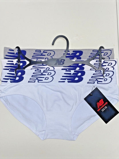 NEW BALANCE Women's No Show label Bikini Panties  3 Pack MSRP $30~ ALL SIZES