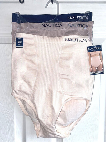 NAUTICA~3 Pack SHAPING BRIEFS~MULTICOLOR~STYLE# NT7703~ALL SIZES~GREAT FIT!