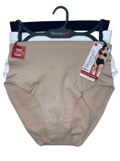 Skinnygirl Shaping Seamless Briefs~Multicolor Size M~3 Pcs~SG7062~GREAT FIT! $48