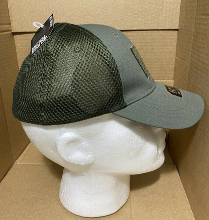 Highland Tactical Hat Khaki Green With American Flag