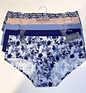NÁUTICA ~ Women's NT9509~ Laser Briefs Panties Hipsters 5-Pair ~ XL  ~UNIQUE