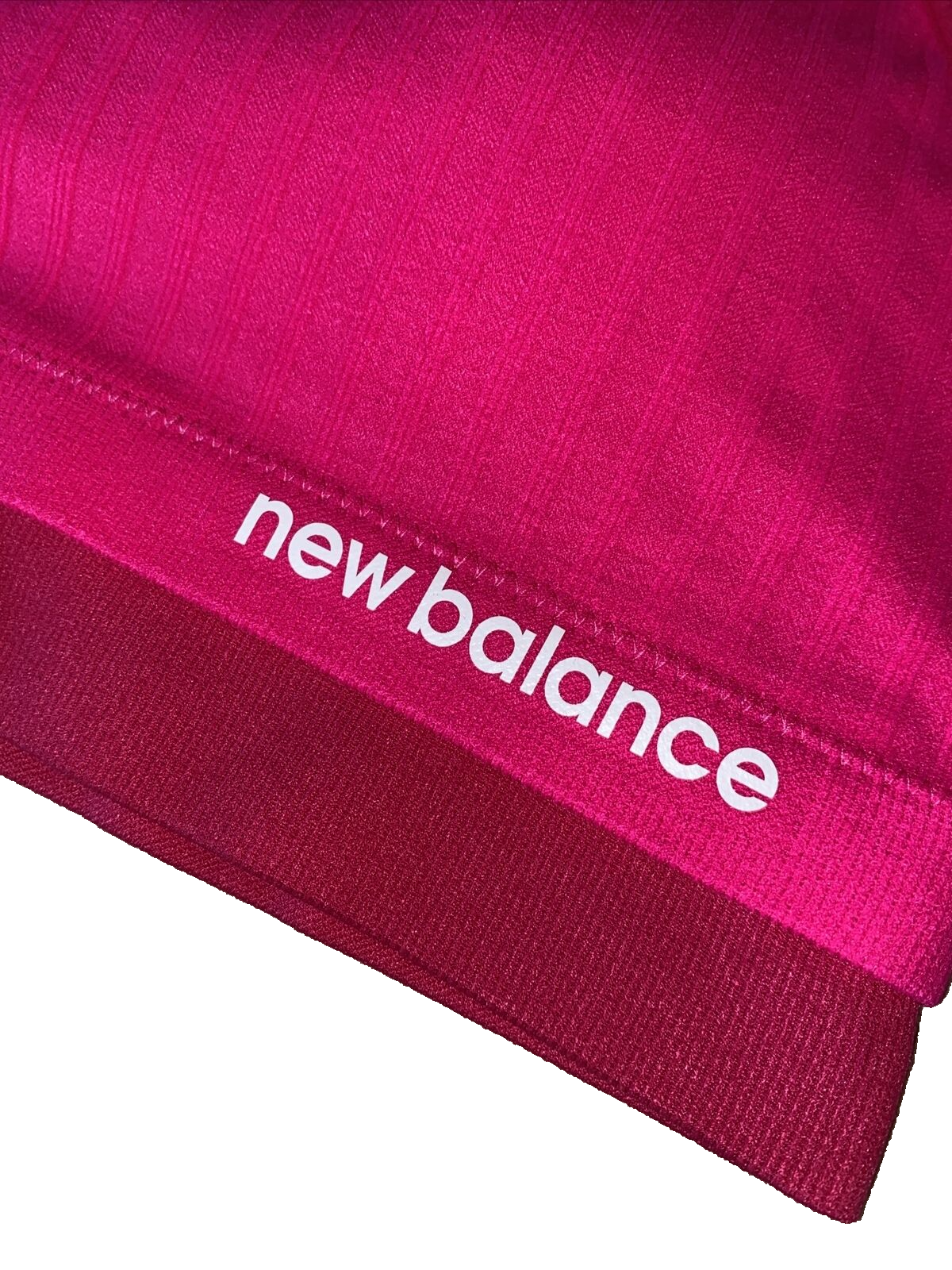 New Balance Medium Impact Sports Bra Style # R000222 Alpha Pink￼ Size XXL
