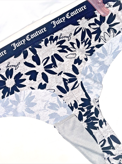 Juicy Couture Women's Cute & Curvy  THONG~NO PANTY LINES~5 Pc Set~XL~JC8239~SEXY