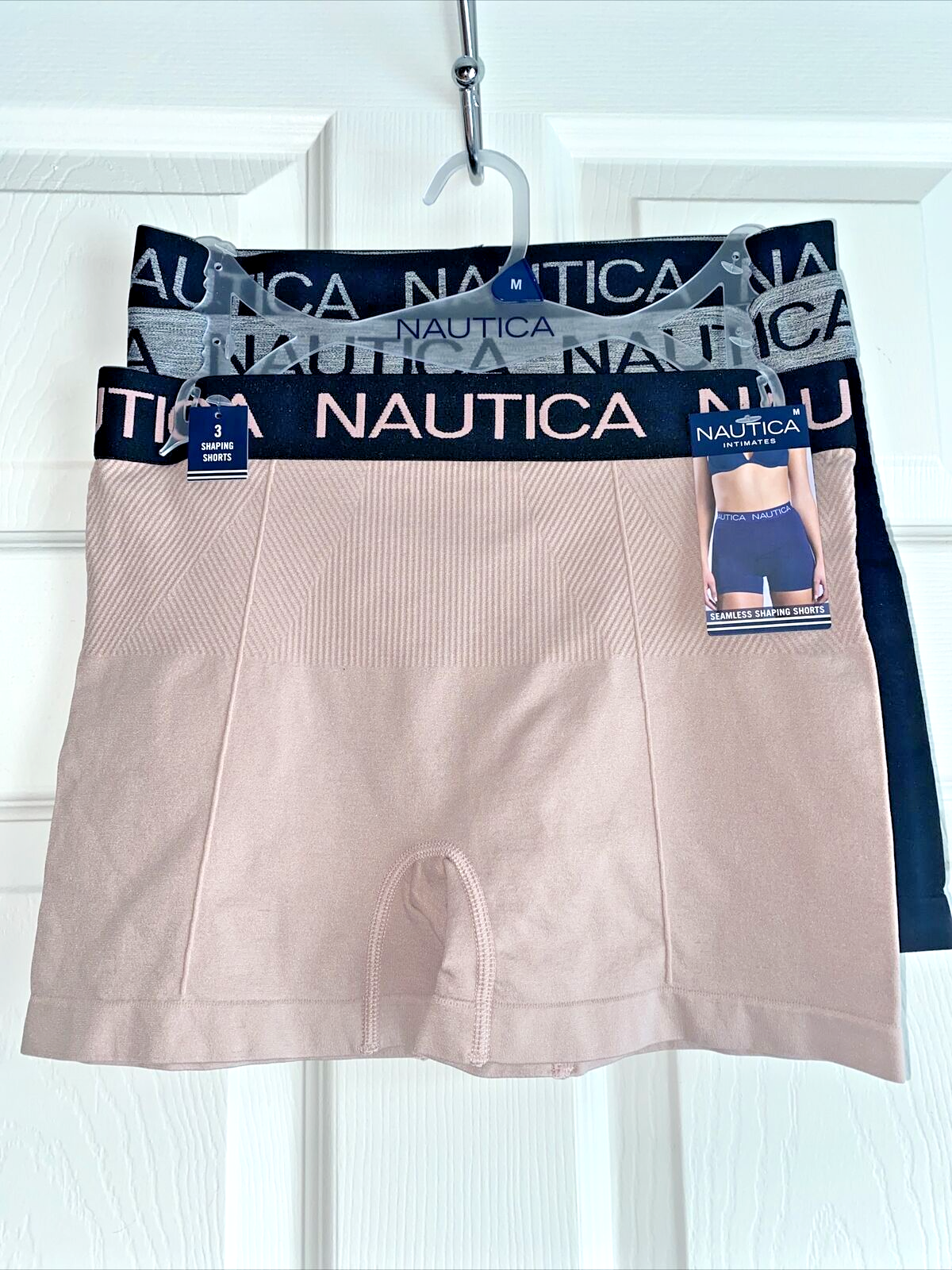 NAUTICA INTIMATES NT4027 - 3 PACK  SUPER SOFT BOYLEGS SEAMLESS  SHORTS GREAT FIT