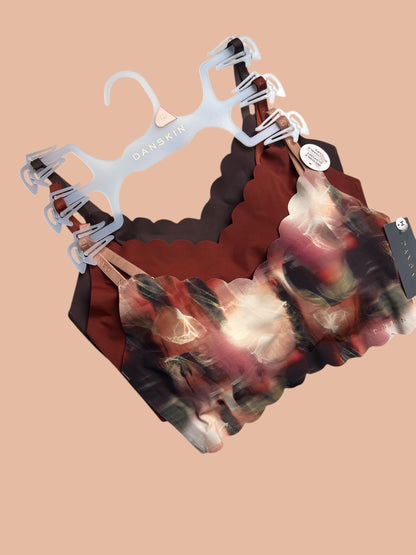 Danskin Intimates Invisible Support  BRAS,~Multicolor ~ 3-set ~ Size : M~DS6328