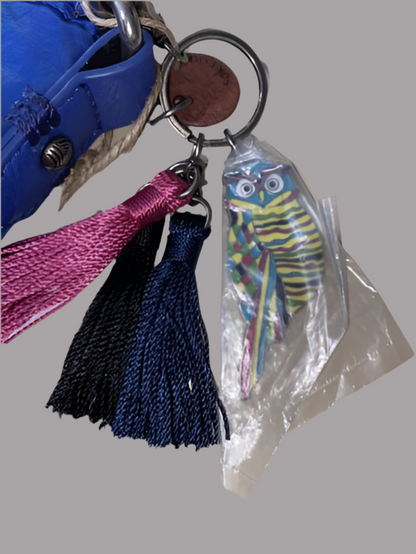 SAKROOTS Basic XBDY Style 108778 COBALT-  ART FOR A CAUSE Handbag  BEAUTIFUL !!!