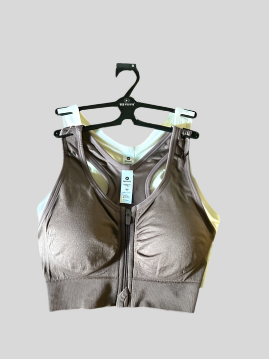 90 Degree By Reflex-Full Support Sport Bra~Multicolor -2 Pack-Regular-ALL SIZES!