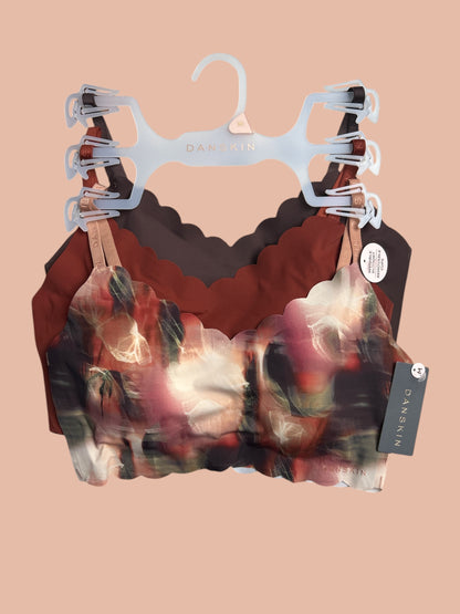 Danskin Intimates Invisible Support  BRAS,~Multicolor ~ 3-set ~ Size : M~DS6328