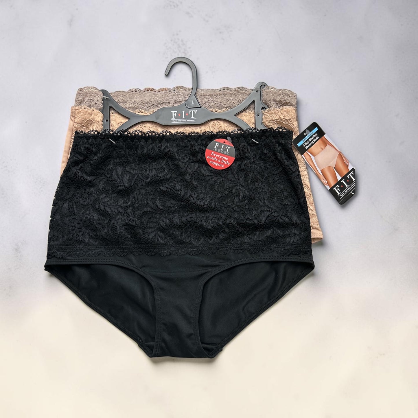 F.I.T. Figure Improving Technology High-Waisted Shaping Briefs - Style 179240H3