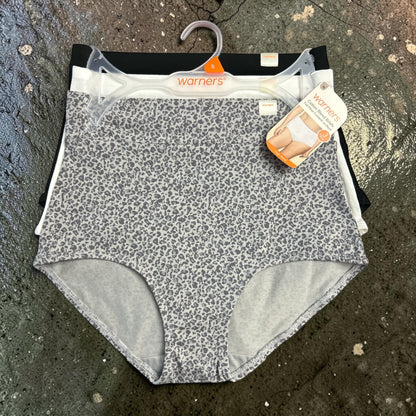 Warners No Muffin Top 3-Pack High Waist Panties