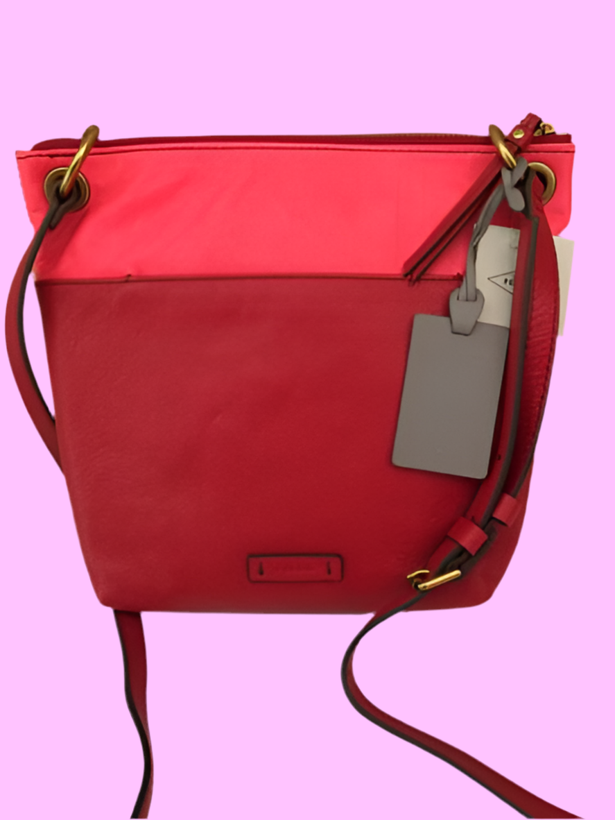 Fossil Keely Crossbody Handbag Red Multi LZB6933R995 $168 NWT