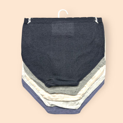LAURA ASHLEY~5 Pack FIT PANTIES~MULTICOLOR~ STYLE # LS6962~ALL PLUS SIZES~GREAT FIT!