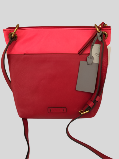 Fossil Keely Crossbody Handbag Red Multi LZB6933R995 $168 NWT
