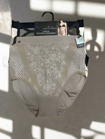 Marilyn Monroe 3 Pk BRIEFS SEAMLESS SHAPER~MULTICOLOR~ MM7200~ALL SIZES~GREAT!