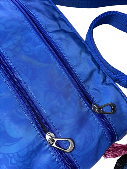 SAKROOTS Basic XBDY Style 108778 COBALT-  ART FOR A CAUSE Handbag  BEAUTIFUL !!!