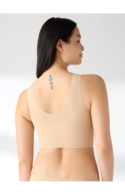 True & Co Scoop Bra in Nude Beige