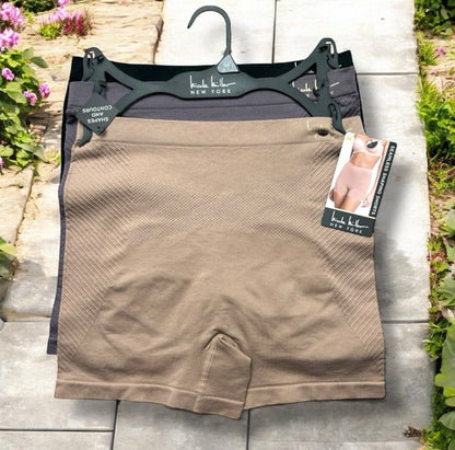 Nicole Miller NM7330 3-Pack Seamless Shaping Shorts