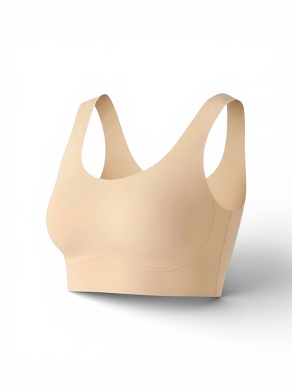 True & Co Scoop Bra in Nude Beige