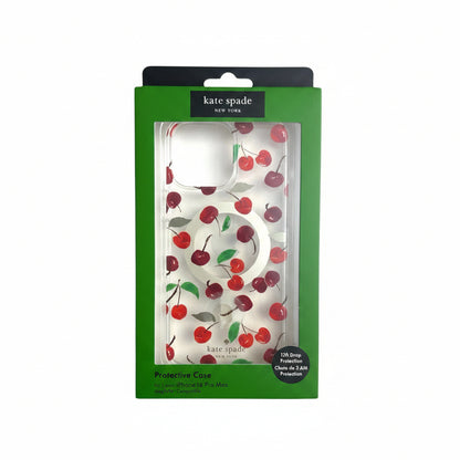KATE SPADE PHONE CASE w/MAGSAFE FOR iPHONE 16 PRO CHERRIES BEAUTY!!