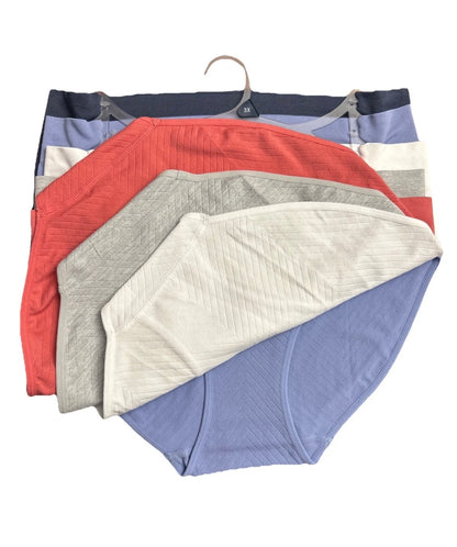 Nautica 5-Pack Plus Size High Waist Briefs NT7836 - Multicolor