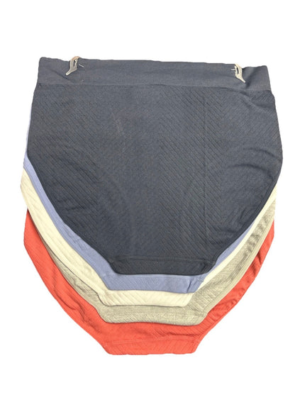 Nautica 5-Pack Plus Size High Waist Briefs NT7836 - Multicolor
