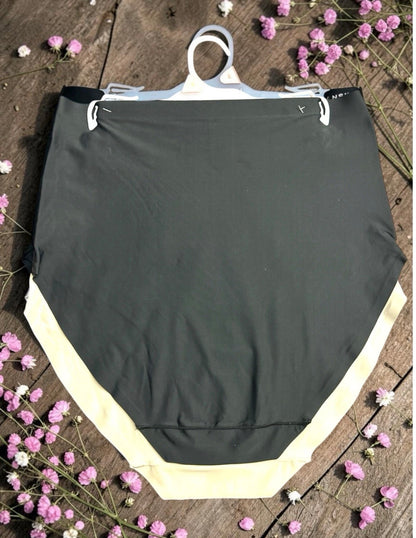 Danskin 2-Pack Women's Shaping Briefs DS3264 - Black/Ivory - All Sizes