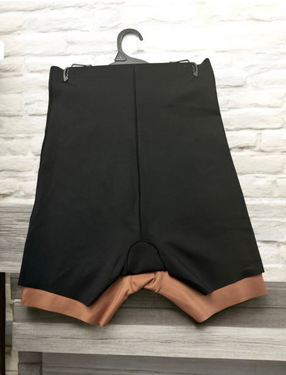 Nicole Miller New York Scuba Hi-Waist Shaping Shorts 2-Pack NM1578