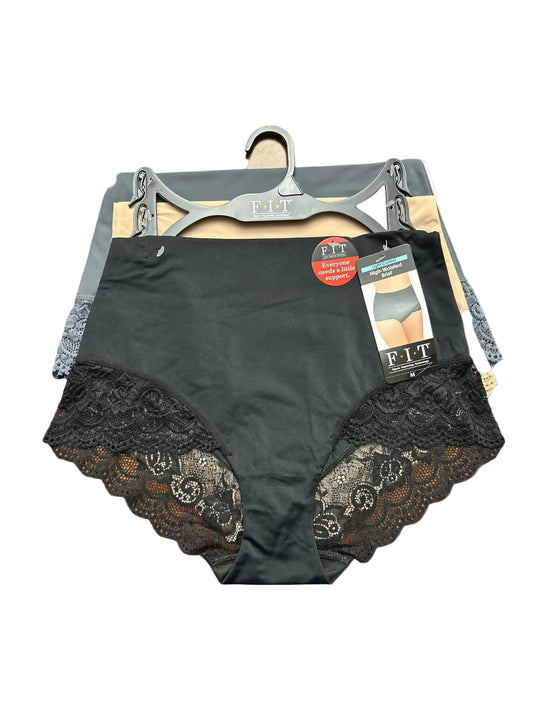 F.I.T. High-Waist Light Control Briefs — 3-Piece Set