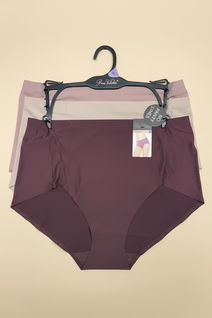 PRIMA VALENTINA 3 Pack Panties Briefs Hi-Cut Multicolor Seamless