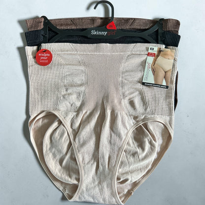 Skinnygirl Plus Size Seamless Shaping Briefs – 3-Pack | Sculpts Waist & Hips for a Flattering Silhouette