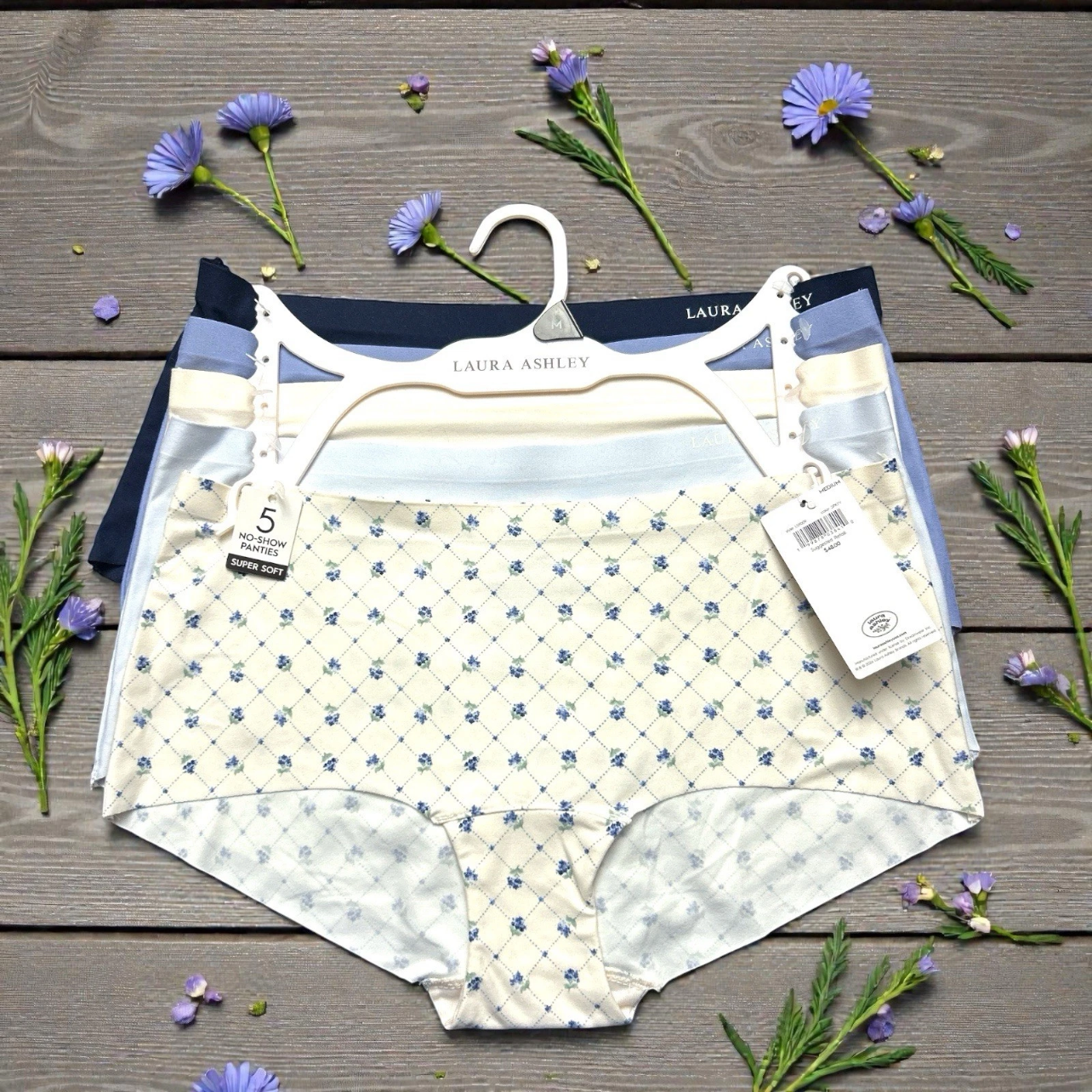 Laura Ashley LS9039 Boyshort Panty - Size XL