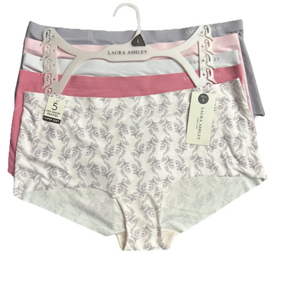 Laura Ashley LS9039 Boyshort Panty - Size L
