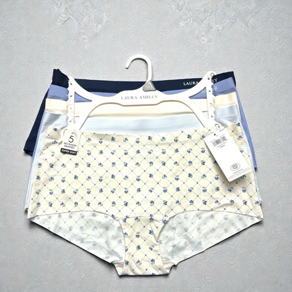 Laura Ashley LS9039 Boyshort Panty - Size M