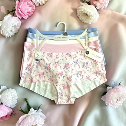 Laura Ashley LS9039 Boyshort Panty - Size M