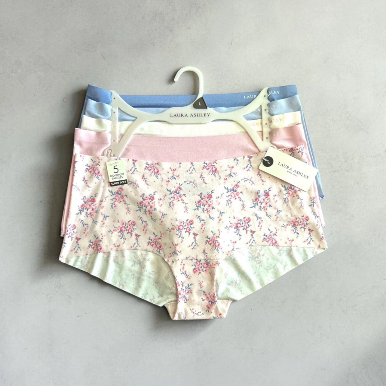 Laura Ashley LS9039 Boyshort Panty - Size XL