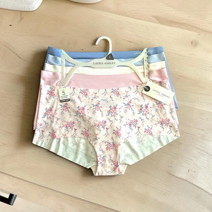 Laura Ashley LS9039 Boyshort Panty - Size XL