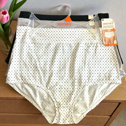 Warners No Muffin Top 5-Pack High Waist Panties