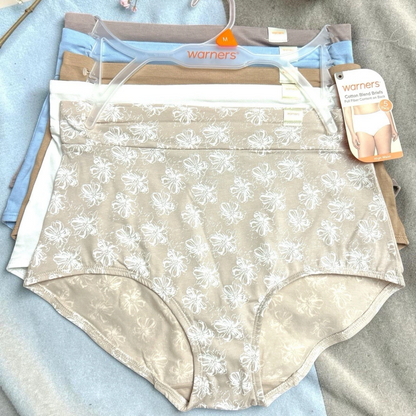 Warners No Muffin Top 5-Pack High Waist Panties