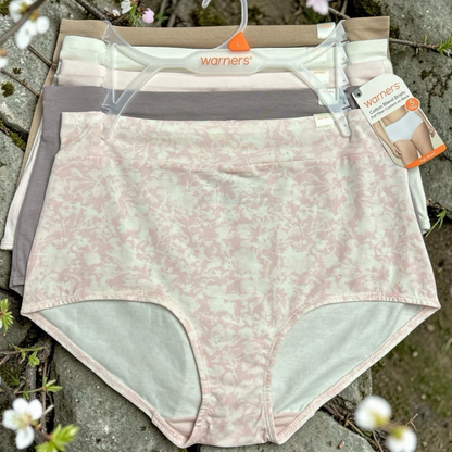 Warners No Muffin Top 5-Pack High Waist Panties