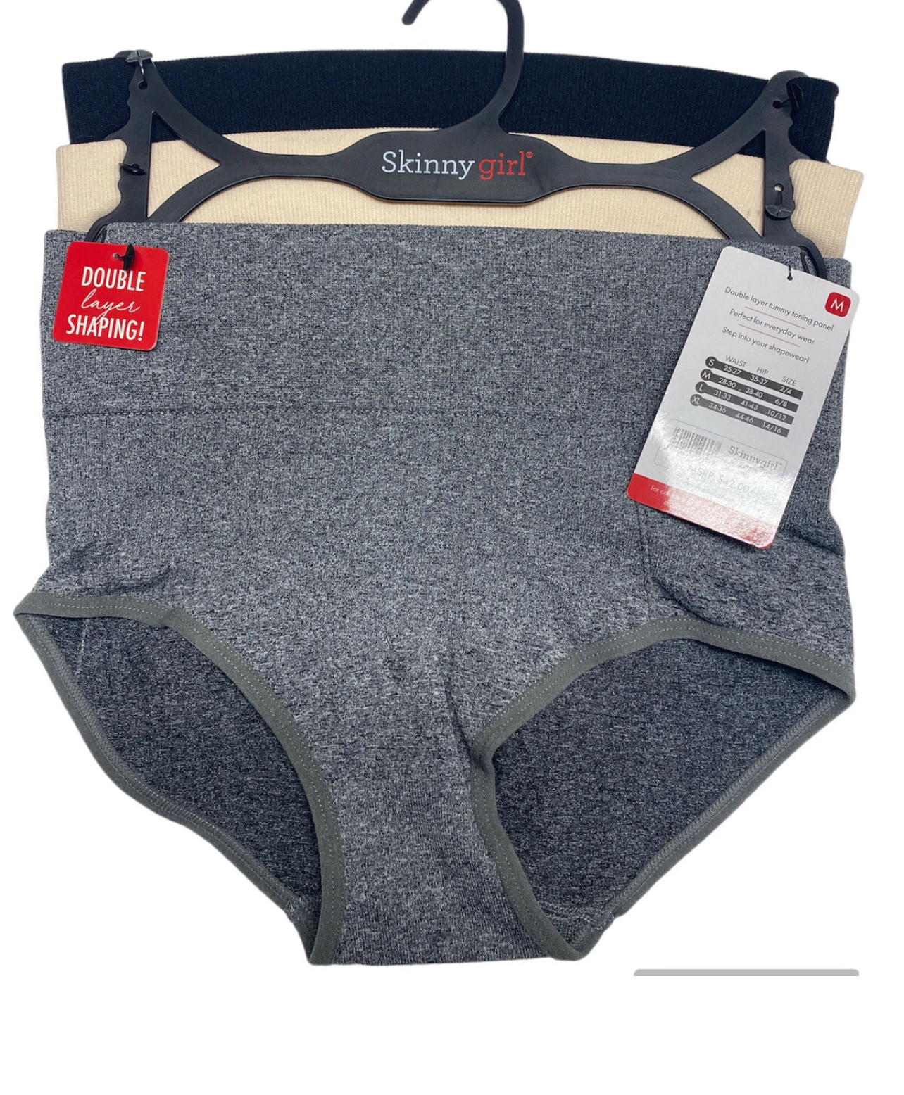 Skinnygirl Shaping Seamless Briefs 3-Pack Style SG7074