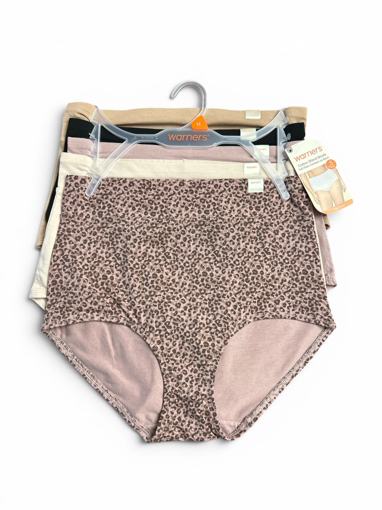 Warners No Muffin Top 5-Pack High Waist Panties