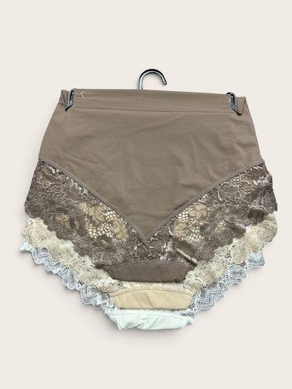 F.I.T. Figure Improving Technology Light Control High-Waisted Brief 3-Pack - Medium - Assorted Colors