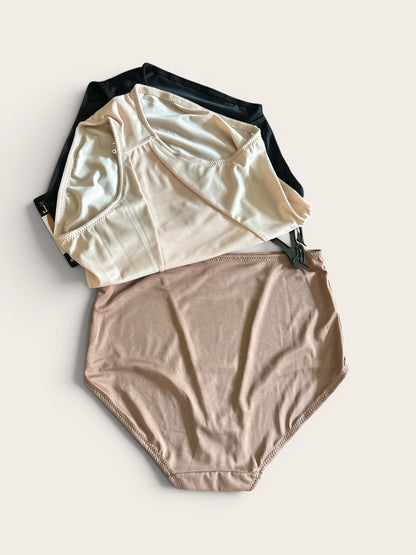 F.I.T. Figure Improving Technology 176039H3 - 3 Pack High-Waist Light Control Shaping Briefs ~GREAT FIT!
